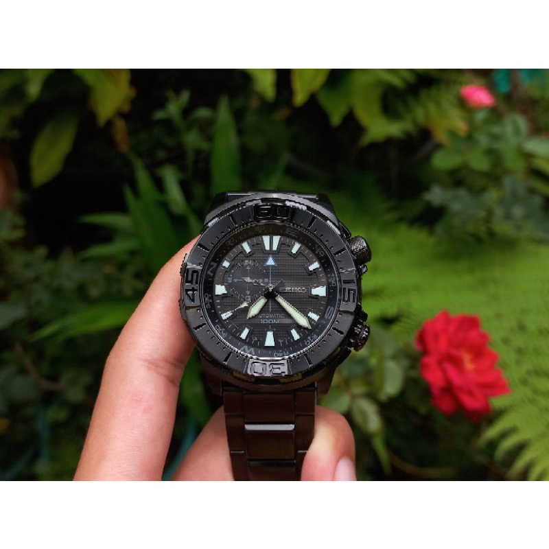 Seiko SSA051 Black 4R37-00F0 Automatic Watch