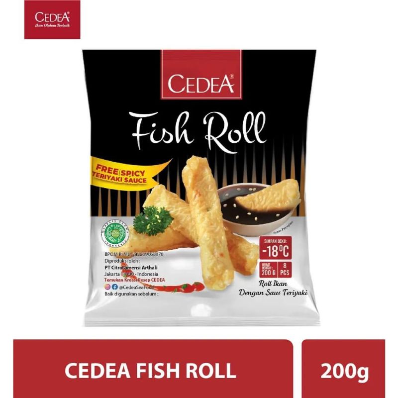 

CEDEA FISH ROLL 200GR