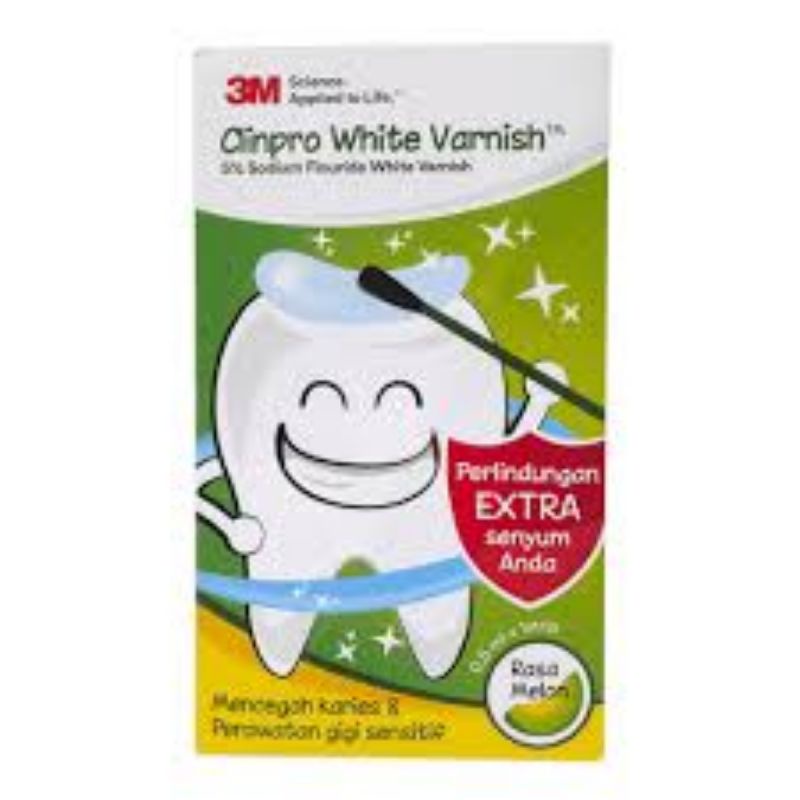 ( Ed 2025 ) 3M Clinpro White Varnish Pencegah Karies dan Perawatan Gigi Sensitif