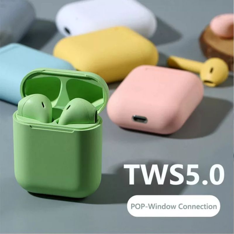 【TWS】[GROSIR/COD] Earphone Headset Bluetooth Tws Grade A Original / IN POD - Garansi Rusak Ganti BARU