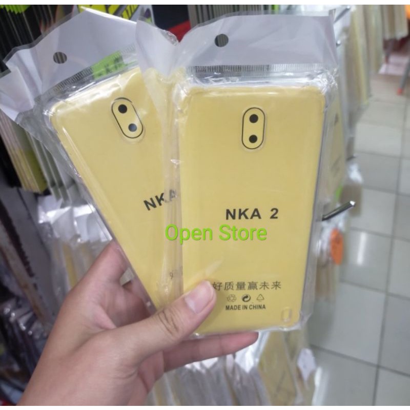 Nokia 2 Nokia 3 Nokia 5 Nokia 6 Nokia 6.1 Plus Softcase Anti Crack Silikon Clear