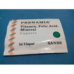 Prenamia HARGA STRIP vitamin ibu hamil