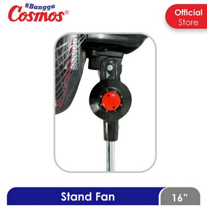 Kipas Angin Cosmos 16 XDC Stand Fan Cosmos Kipas Cosmos 16 XDC Kipas Berdiri Kaki Silang 16XDC