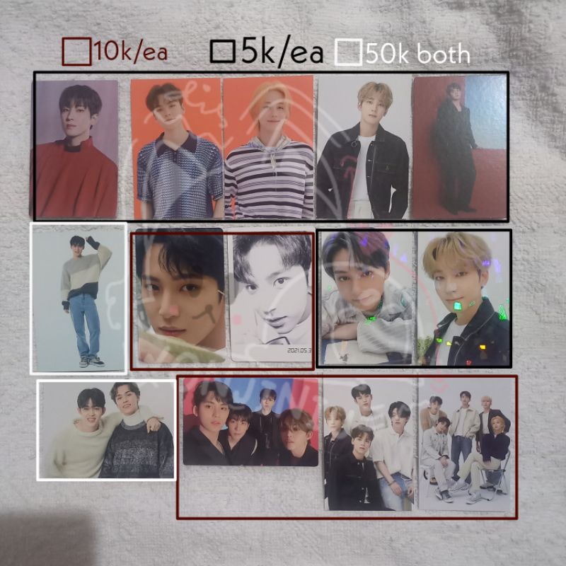 [READY STOCK] PC PHOTOCARD TC TRADING CARD SEVENTEEN JEONGHAN MINGYU JUN DINO WONWOO WOOZI SCOUPS VE