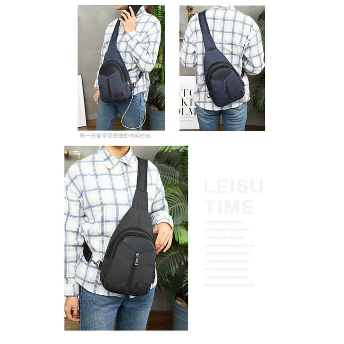 Mega_1688 WW Tas selempang Lupus Usb MG754