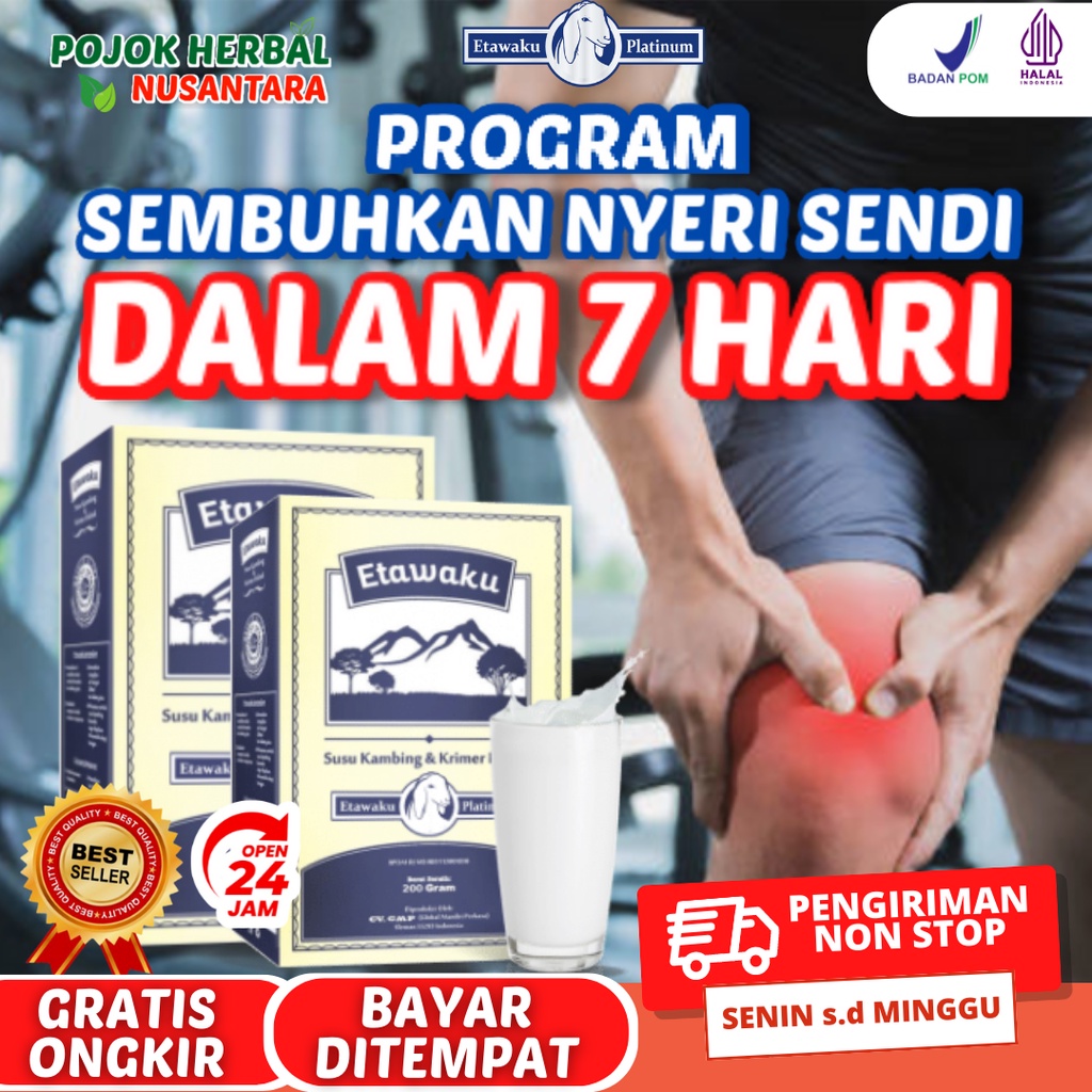 

Susu Kambing Etawaku Platinum 200 gr | Susu kambing Dan Krim Bubuk Rasa Original | Susu Kambing Etawa Tinggi Kalsium | Susu Kesehatan | Susu Terapi | Susu Kambing Etawa Tinggi Kalsium Meningkatkan Kesehatan Tulang & Sendi Mencegah Osteoporosis