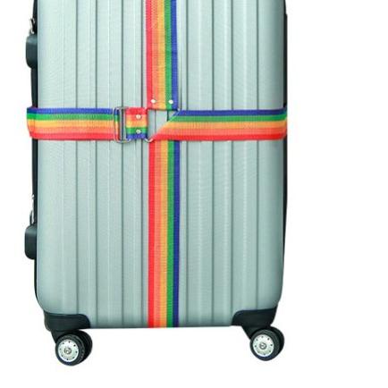 ☚ IGROSIR TRAVEL BELT BAG CROSS LOCK / Tali Pengikat Koper / Sabuk Tali Koper ➯