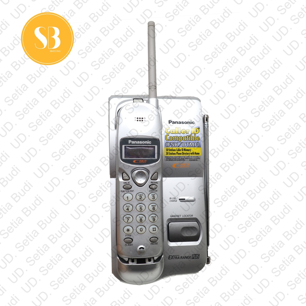 Telepon Wireless Cordless Panasonic KX-TC1211BX TC 1211 BX Baru