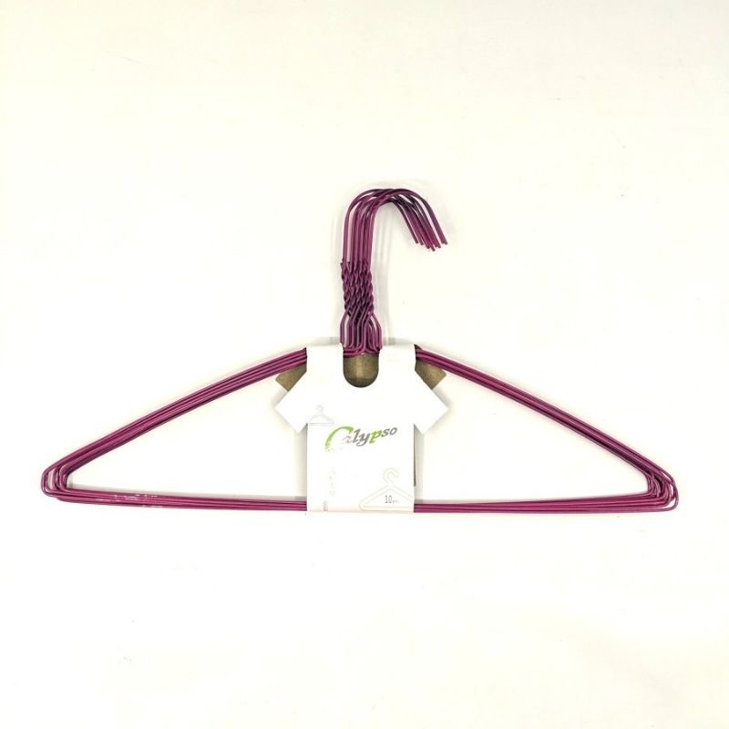 Hanger Baju Kawat Dewasa / Gantungan Baju Besi Set Warna