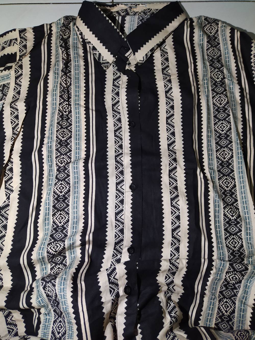 Adiba Set Ld 140 Setelan Tunik Busui Katun Rayon Etnik Batik Jumbo Casual Premium By Mayra