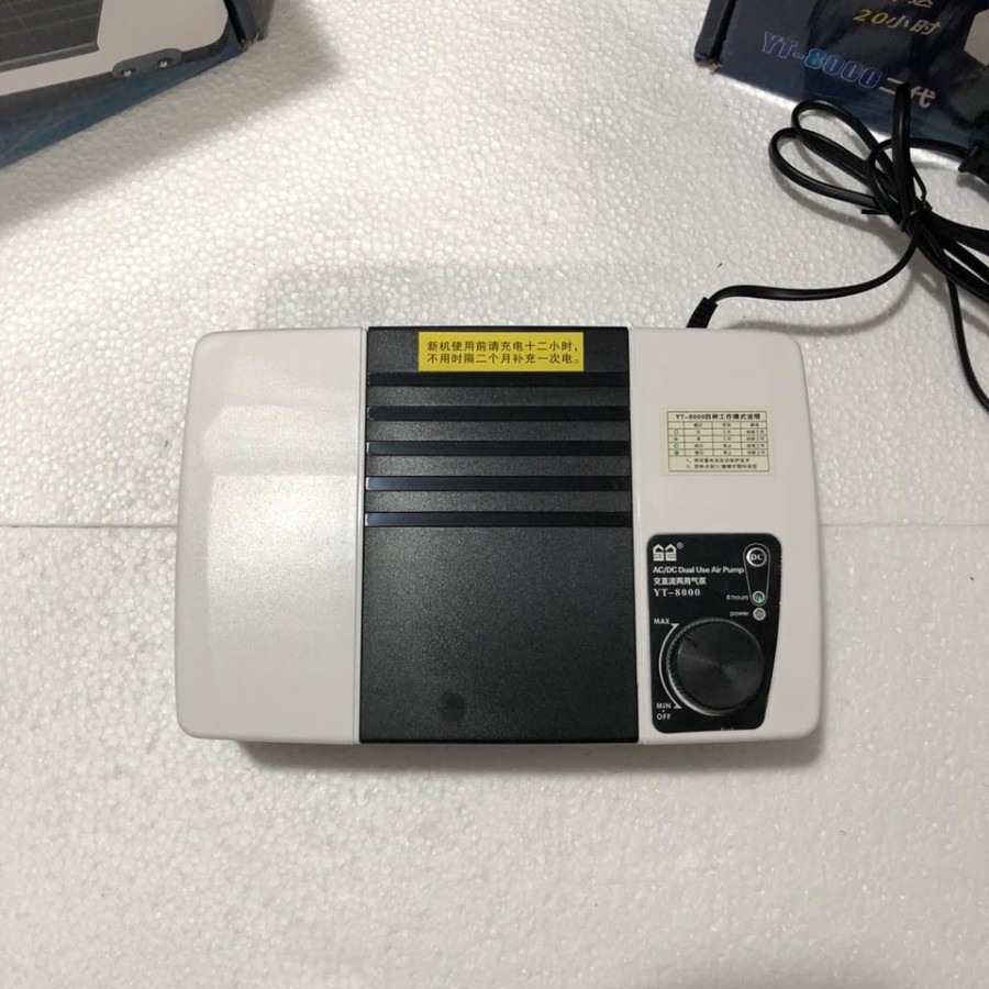 Pompa Udara ACDC Sunsun YT 8000 Aquarium Original