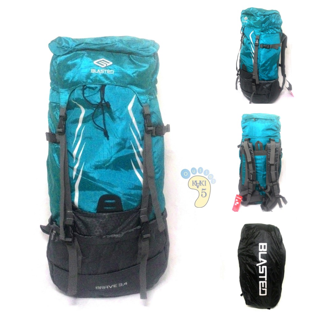 TAS GUNUNG CARRIER OUTDOOR ADVENTURE CAMPING BLASTED 65LTR