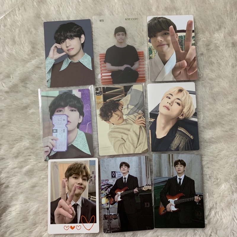TAEHYUNG V MPC MINI PHOTOCARD OFFICIAL PC SOWOOZOO SWZ ITS IN THE SOOP SPC PEACE TICKET LYS PTD GITA