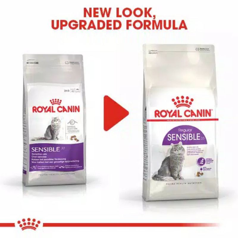 Royal Canin Sensible 33 2kg Freshpack Makanan kucing