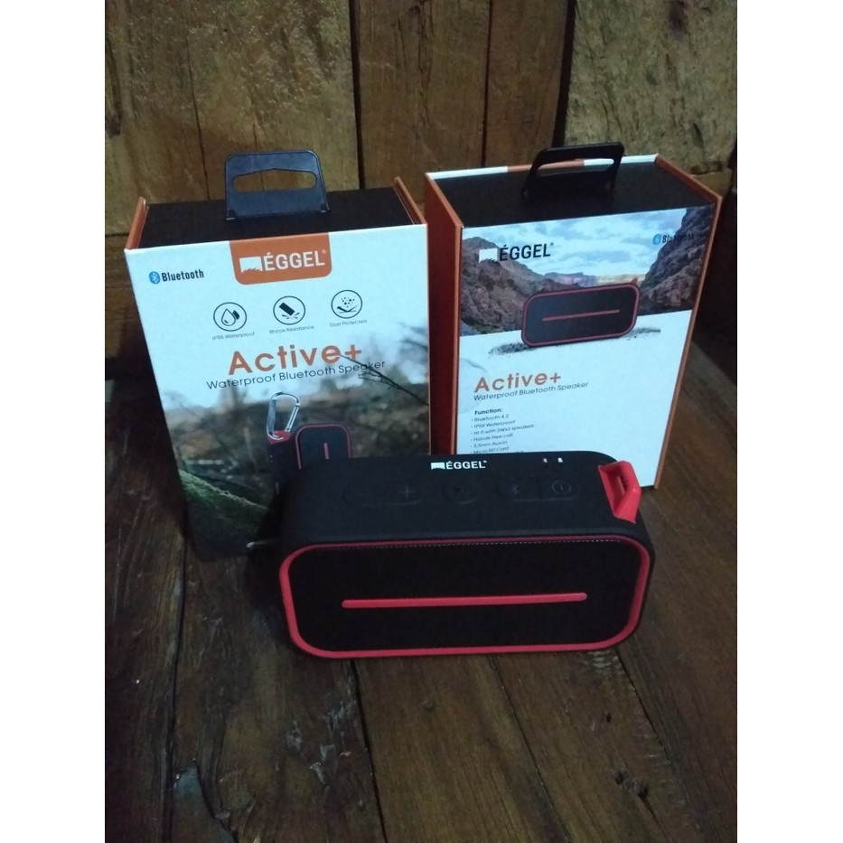 Eggel Active Speaker Bluetooth Original - Hitam