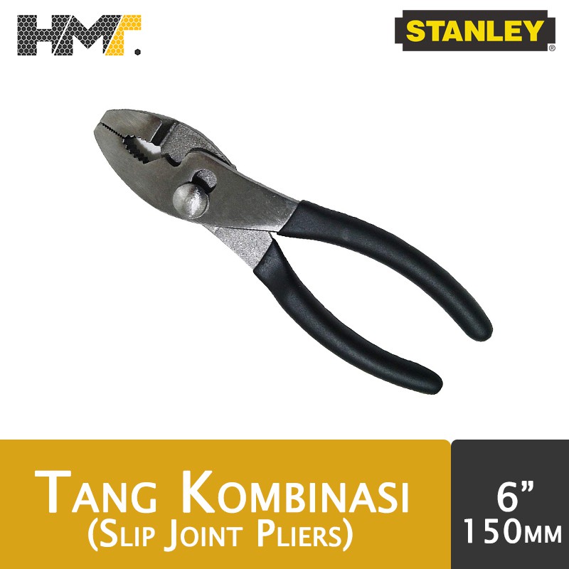 STANLEY Tang Kombinasi 6" / Slip Joint Plier 150mm (84-065) 6 inch