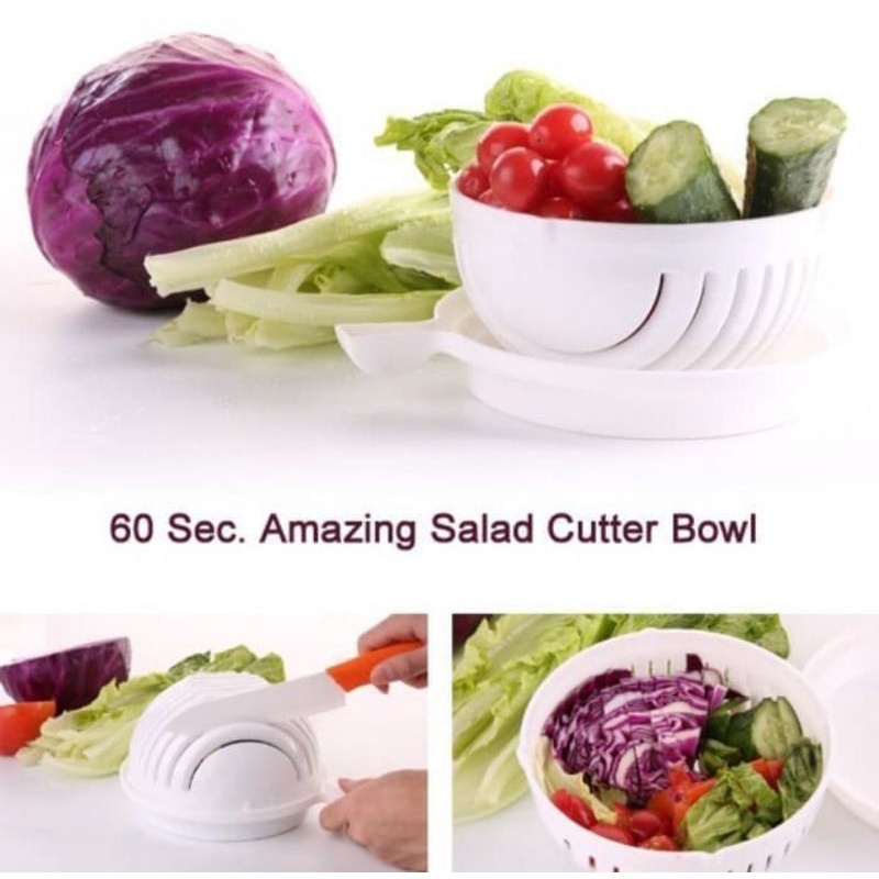 Salad Cutter Bowl Buah Sayur