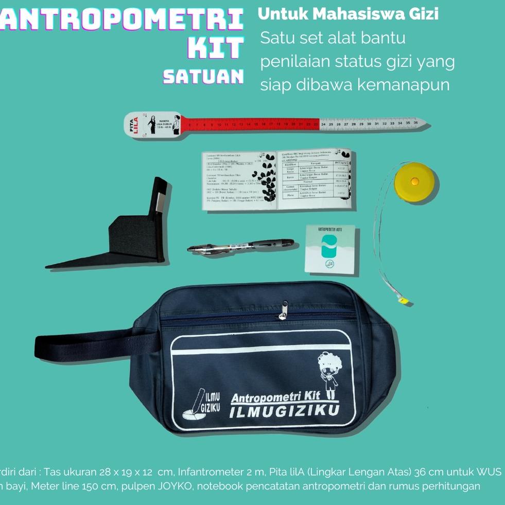 

<E-OZT〕 <»〕 Antropometri Kit untuk mahasiswa Gizi | Alat Penilaian Status Gizi