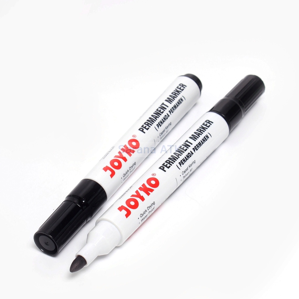 

JOYKO Spidol Permanent Marker PM-17 Hitam [ 1 Pcs ]