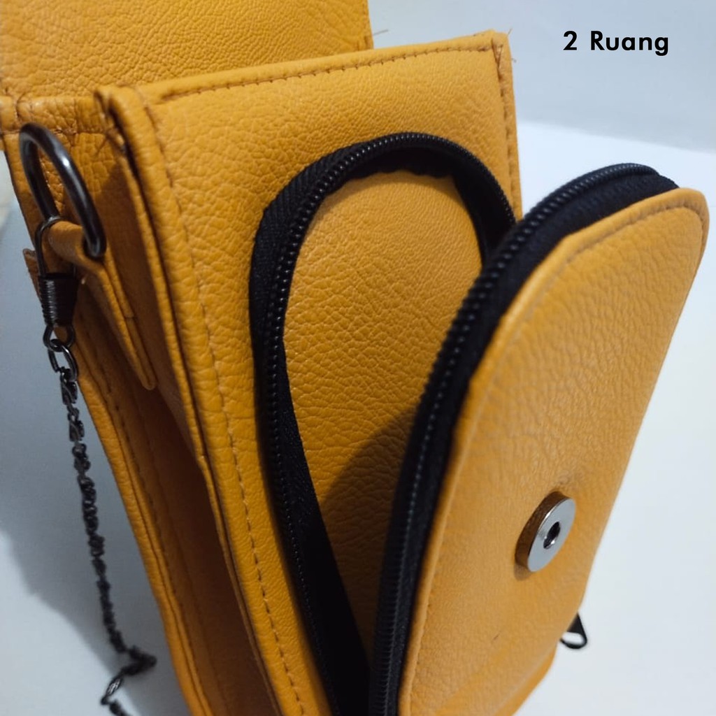 tas selempang wanita tas HP Sling bag mini Tas pouch handphone  tempat ponsel dan uang tas hp phone houlder bag tas selempang