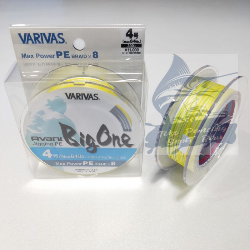 SENAR VARIVAS AVANI BIG ONE JIGGING PE 4 300M