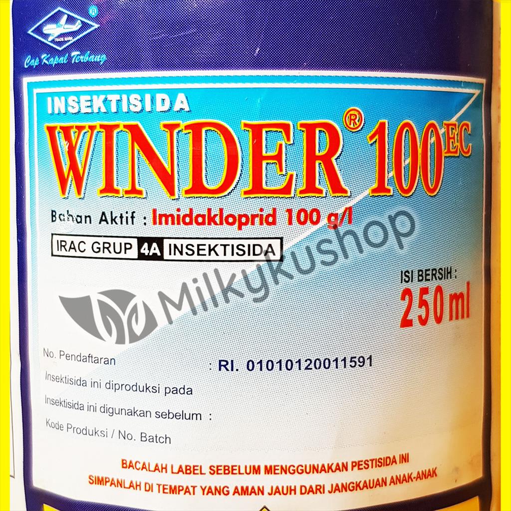 WINDER 100 EC 250 ML INSEKTISIDA ANTI KUTU PUTIH HAMA