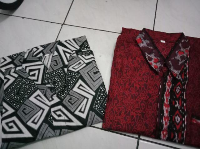 Maura Couple - Sania Ruffle Batik Couple Ori Ndoro Jowi Dnt