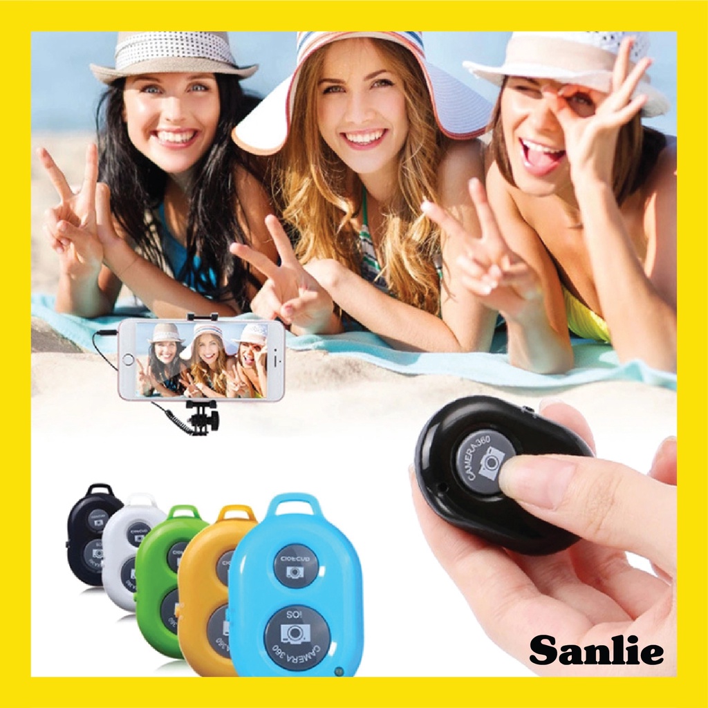 Sanlie Remote Control / Shutter Camera Remote SmartPhone Photographic Bluetooth Selfie Wireless iOS/Android