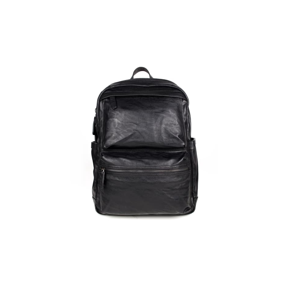  FULLHARDY  Tas Ransel Kulit Sintetis 16353 Hitam 