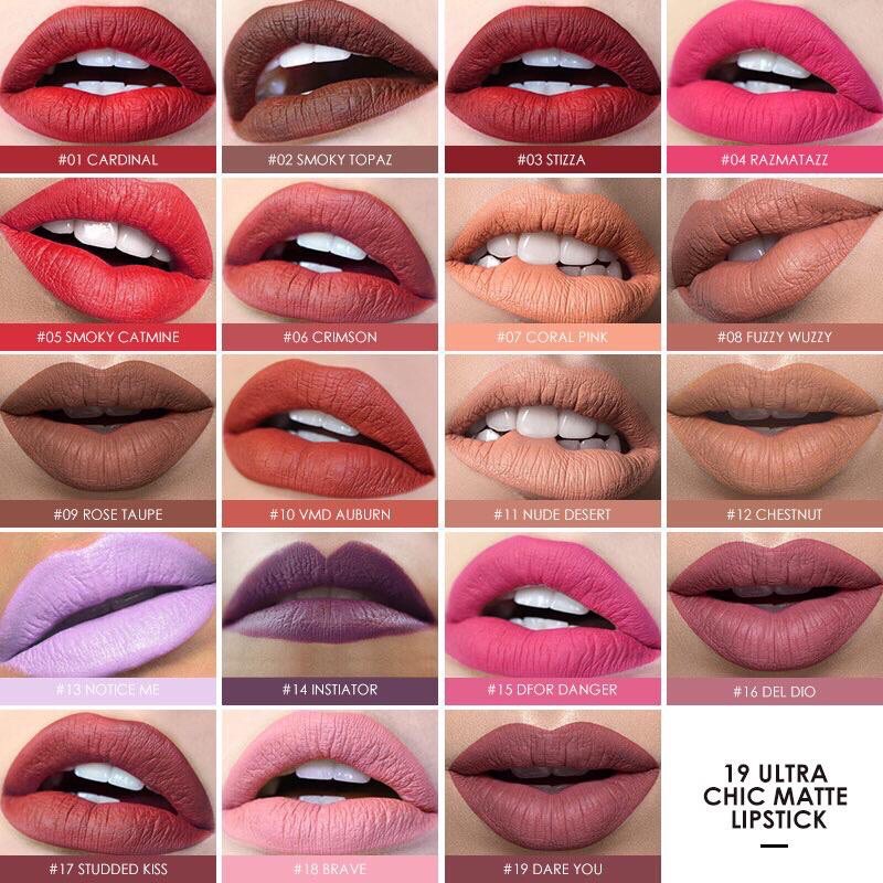 (Ready &amp; Ori) Focallure 19 Colors Matte Crayon Lipstick Original FA22