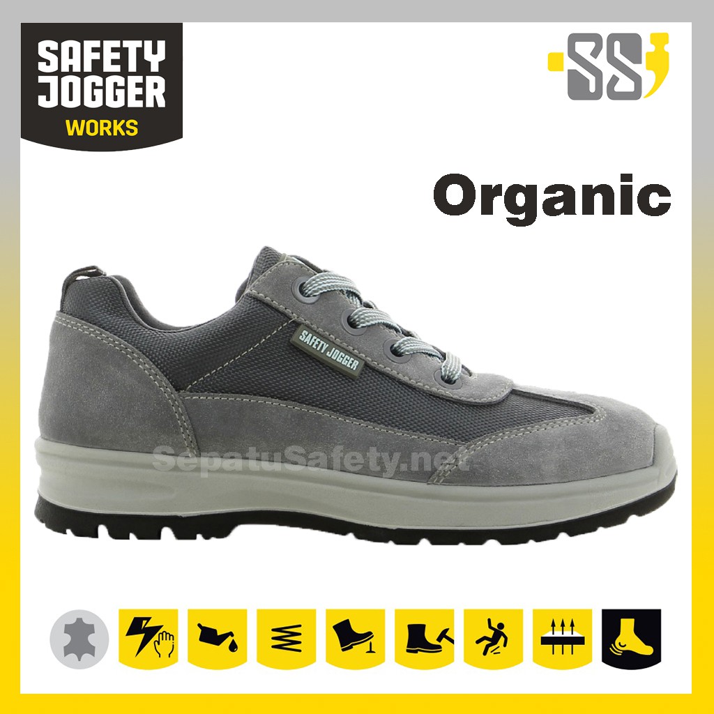 Sepatu Spatu Safety Septi Septy Sefti Safty Sefty Shoes Jogger Joger Wanita Organic Original Asli