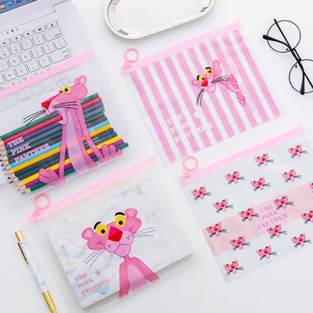 

PMO - Tas Kosmetik Transparan Motif Kartun Lucu Tas Pensil Kosmetik Aksesories Murah Import