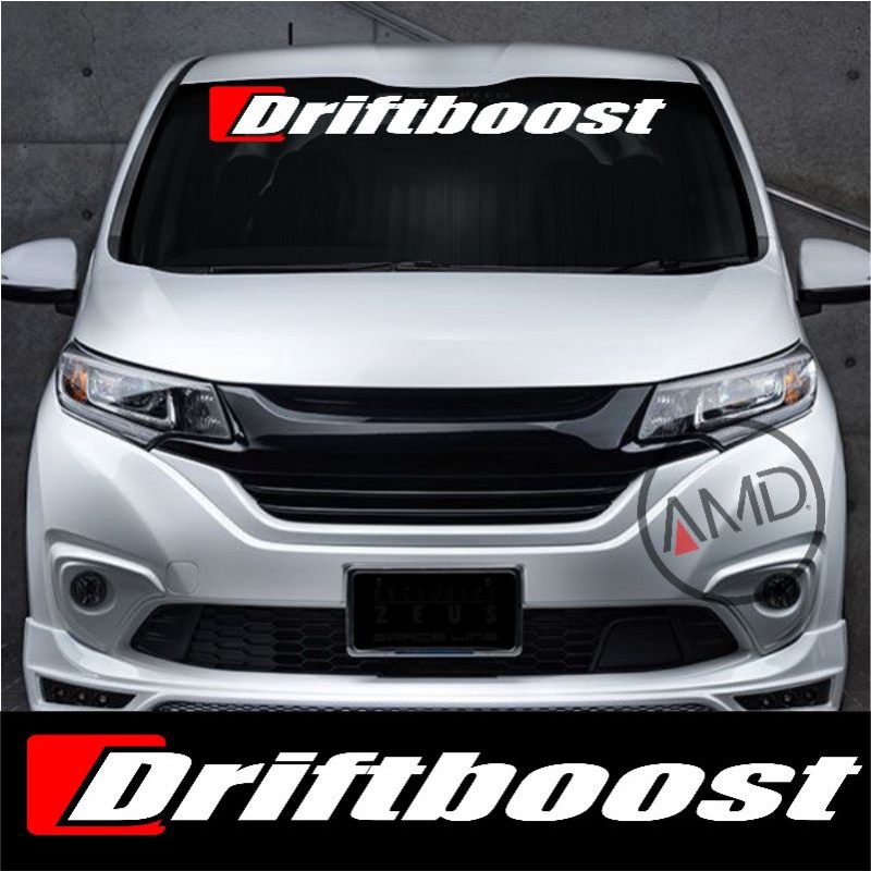 Stiker kaca depan sticker mobil stiker belakang mobil DRIFTBOOST