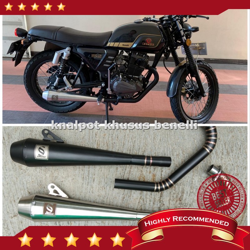 Jual Knalpot Benelli cafe racer 152