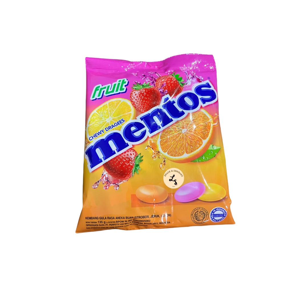 Permen Mentos 1 Bungkus Isi 50 pcs