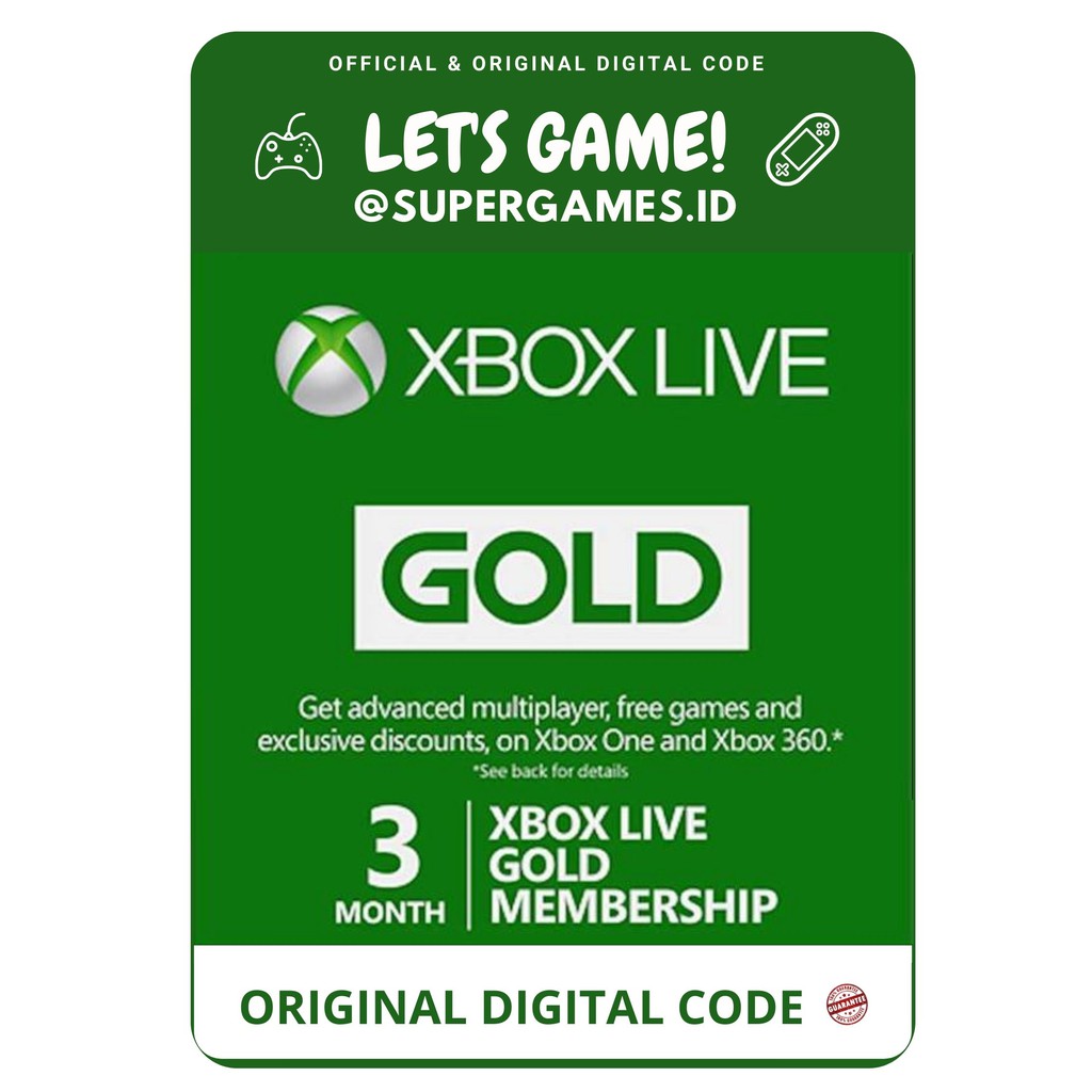 xbox live gold subscription price