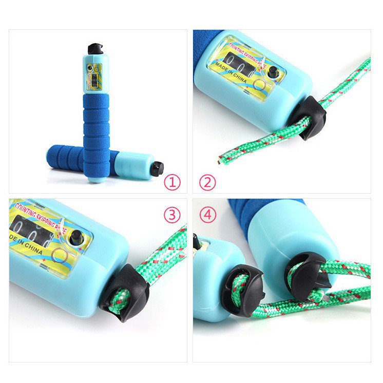 Tali Lompat Skipping Jump Rope Ada Counternya SKIPPING ROPE TALI JUMP ROPE / TALI SKIPPING