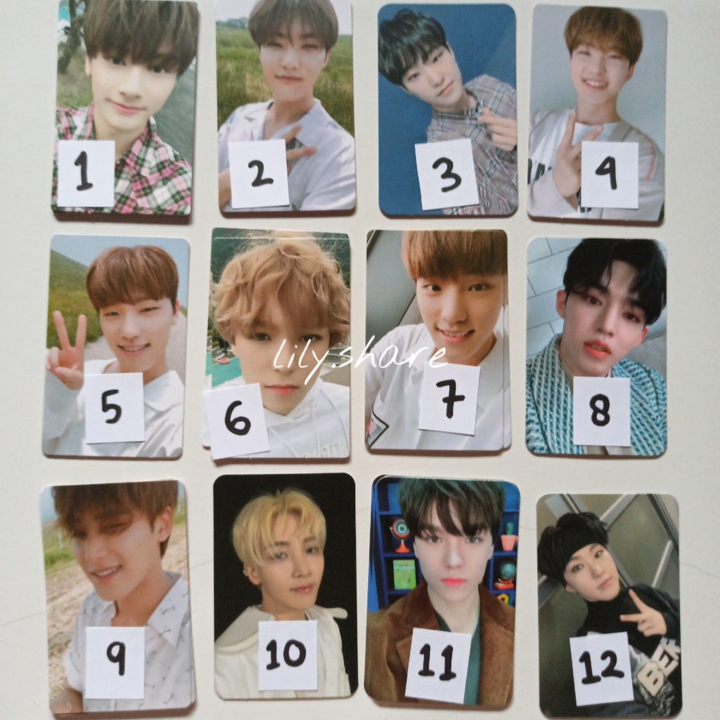 Seventeen YMMD Official Photocard (Mingyu Hoshi Vernon Joshua Dino) You Made My Day