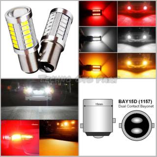 Lampu Led Rem stop 13 mata belakang strobo flash kedip