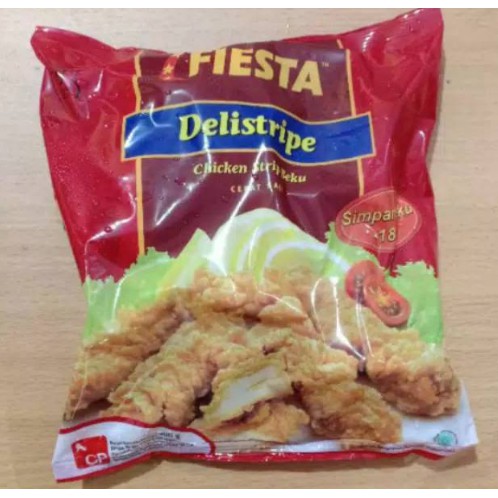 

FIESTA DELISTRIPE CHICKEN STRIP BEKU 500GRAM FROZEN FOOD