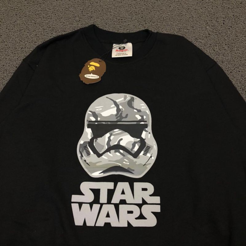 CREWNECK STAR WARS HIGH QUALITY CASUAL HYPE FASHION PRIA