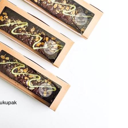 

♣ Kotak Brownies Pie Soes, Dus Kue Jajan Pasar Snack (20pcs) ●