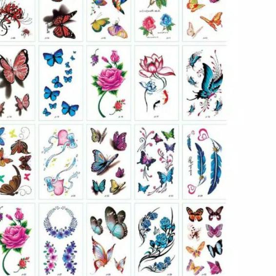✯ PAKET 15 GAMBAR BEBAS PILIH/Tatto Temporer/Tatto Temporary ✈
