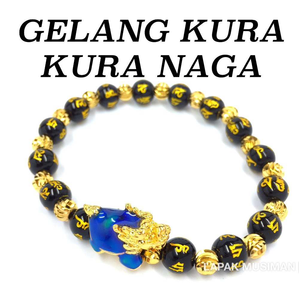  GELANG KEBERUNTUNGAN  MOTIF KURA KEPALA NAGA Shopee Indonesia