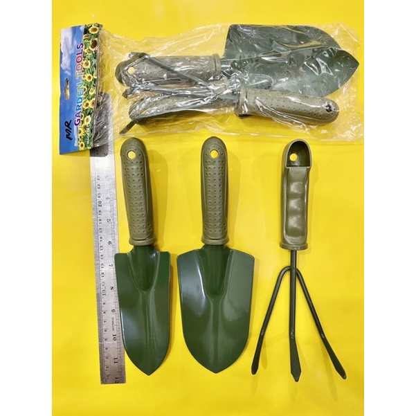 Set Alat Berkebun / Peralatan Berkebun Multifungsi 3in1 / Sekop Pot Tanaman Bunga / Alat tanaman Set