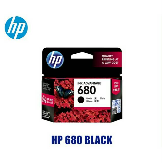 CARTRIDGE HP 680 BLACK original printer 2135 series