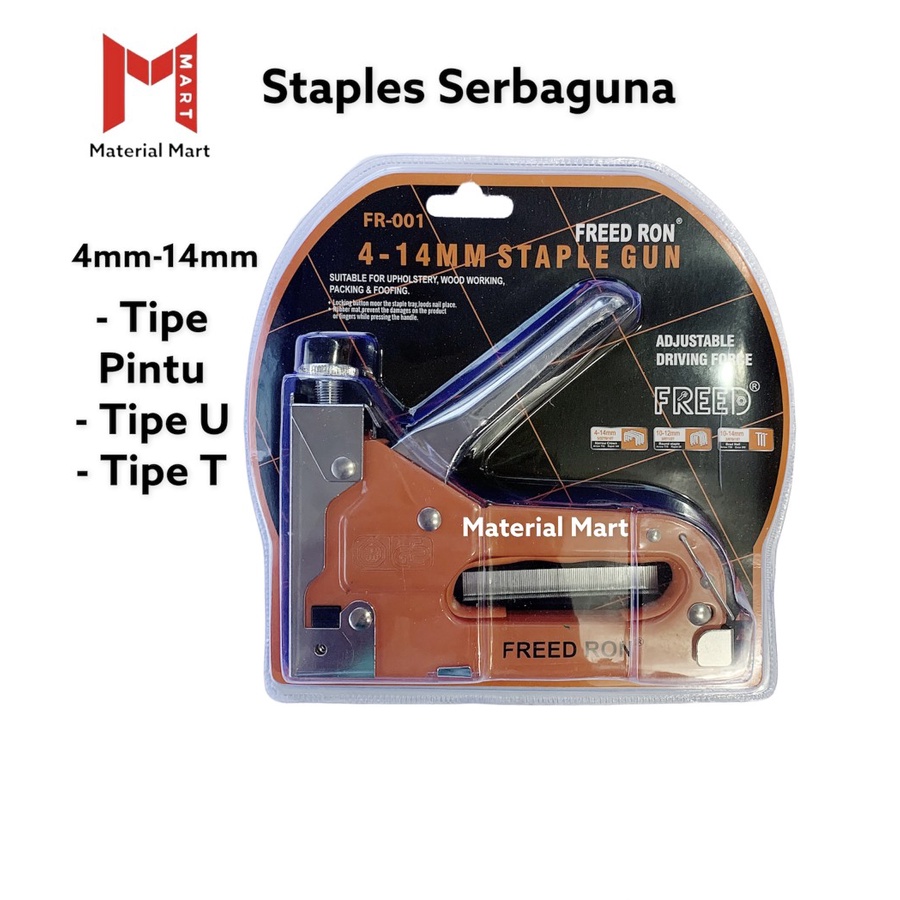 Staples Tembak 3 in 1 | Staples Gun Serbaguna | Staple Multifungsi | Material Mart