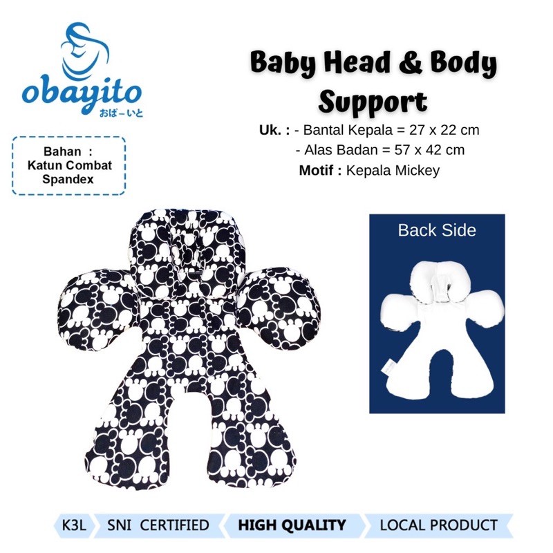 SALE Obayito Alas stroller Baby head &amp; Body Support