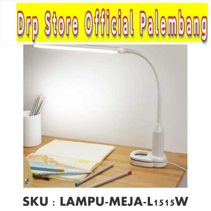 Lampu Meja Belajar LED Eye Protection Desk Lamp Clip 24 LED 5W L1515W