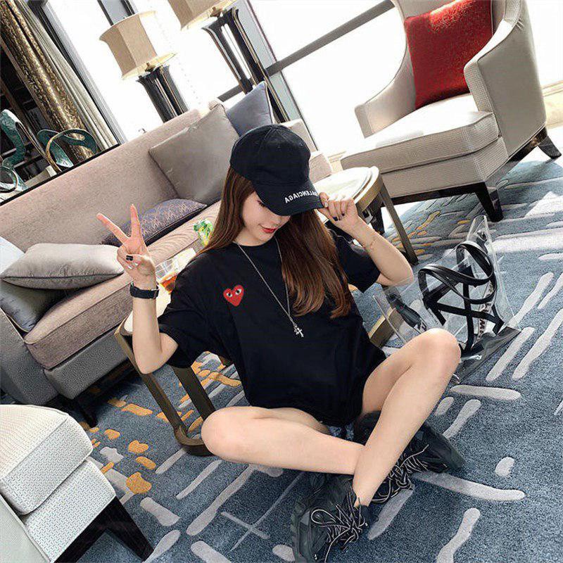 Oversize Tee Tshirt Model Longgar Untuk Wanita Motif LOVE